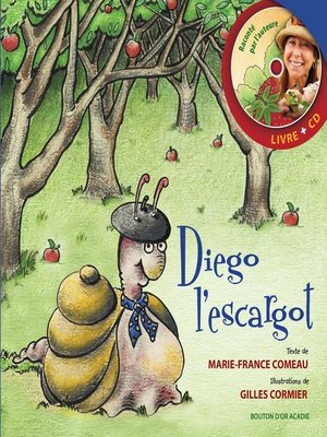 cover image of Diego l'escargot-réédition